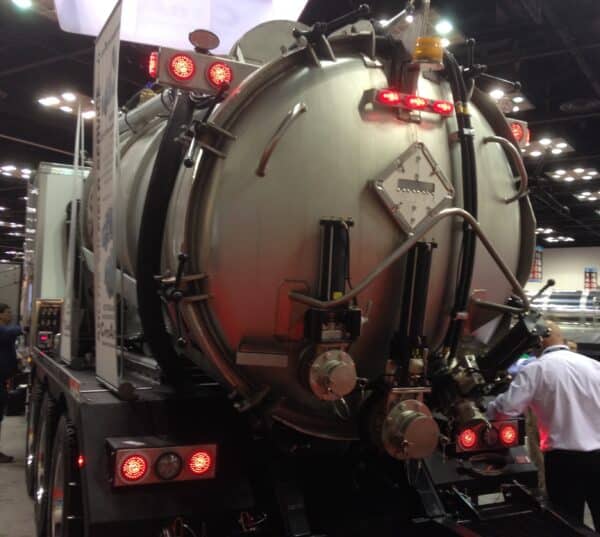 ASME Code Stainless Steel Vac truck.