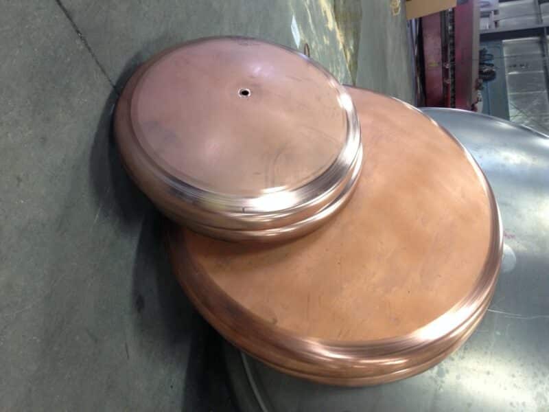 Copper Tank heads