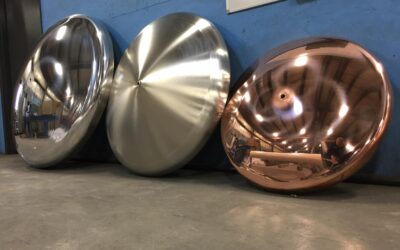 Polish! Aluminum Tank heads, Stainless Steel Tank heads and Copper Tank heads